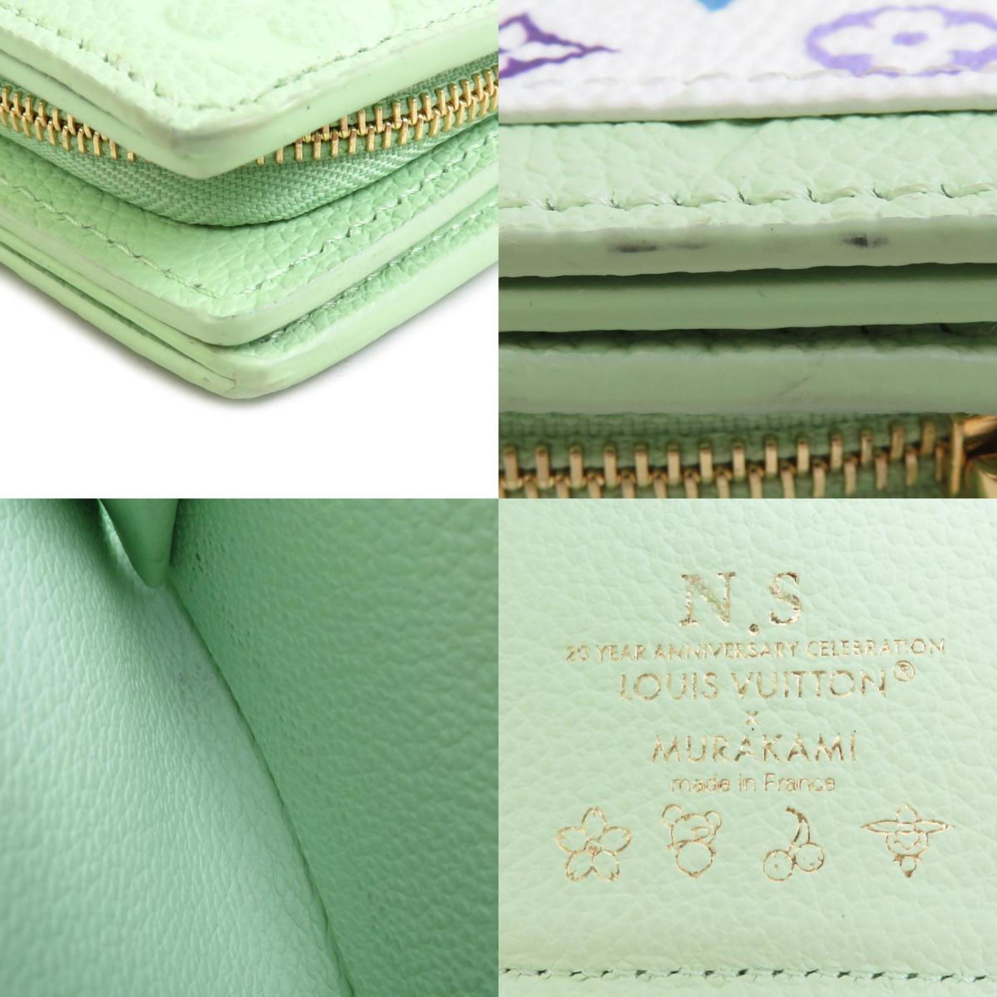 Louis Vuitton Green Monogram Empreinte Wallet (Bi-Fold) (Pre-Owned)