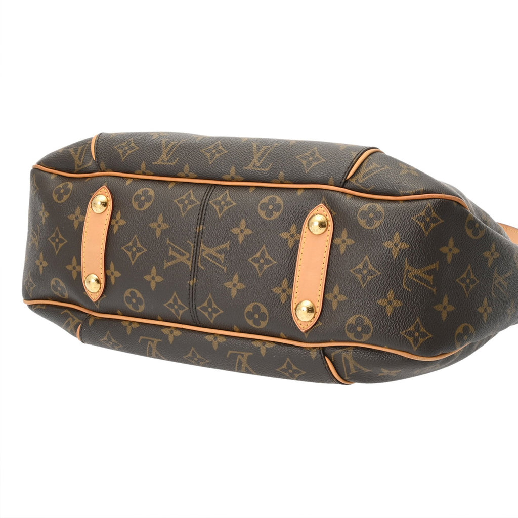 Louis Vuitton Brown Monogram Canvas Shoulder Bag (Pre-Owned)
