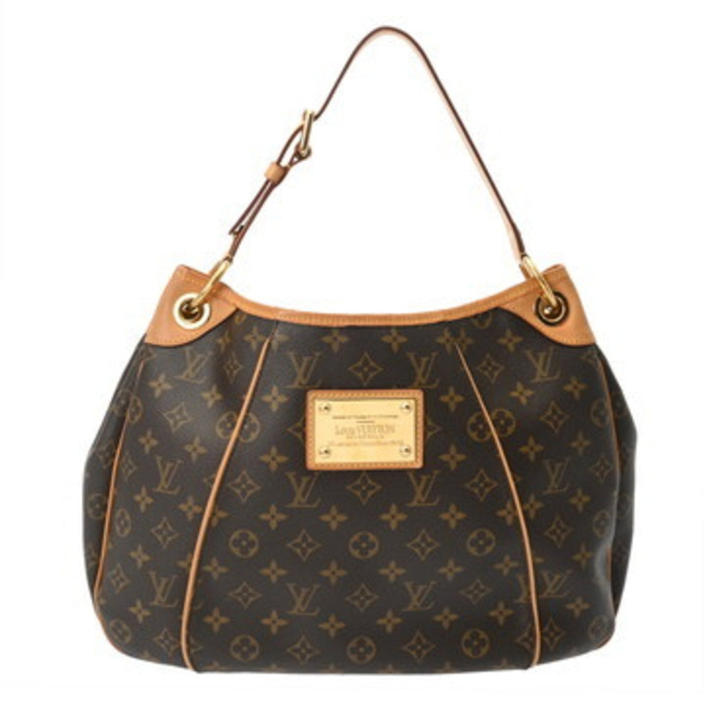 Louis Vuitton Brown Monogram Canvas Shoulder Bag (Pre-Owned)