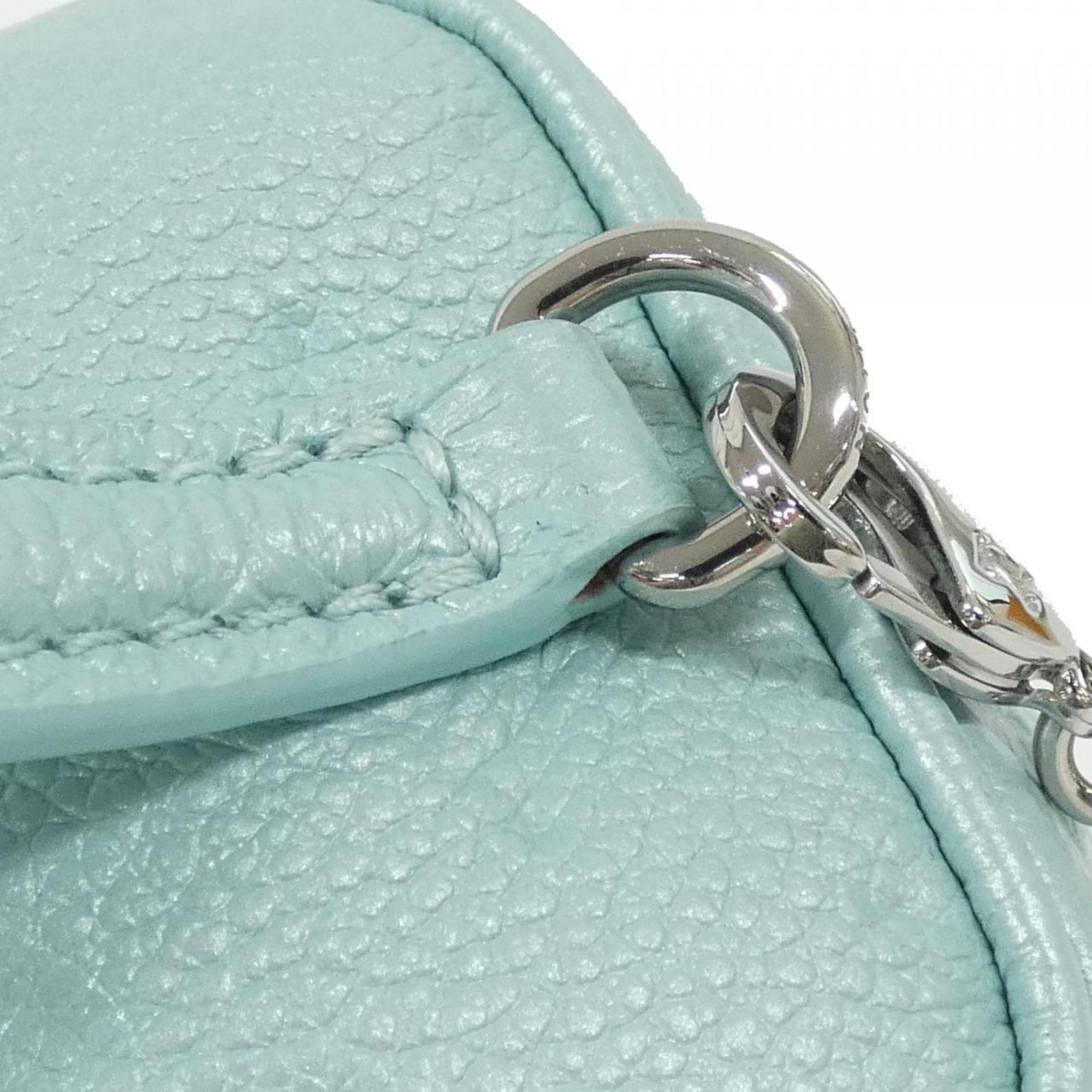 Louis Vuitton Blue Lagon Leather Pouch (Pre-Owned)
