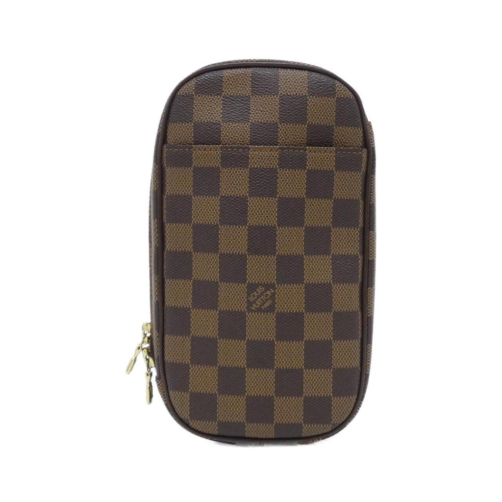 Louis Vuitton Ebene Coated Canvas Pochette Shoulder Bag (Pre-Owned)