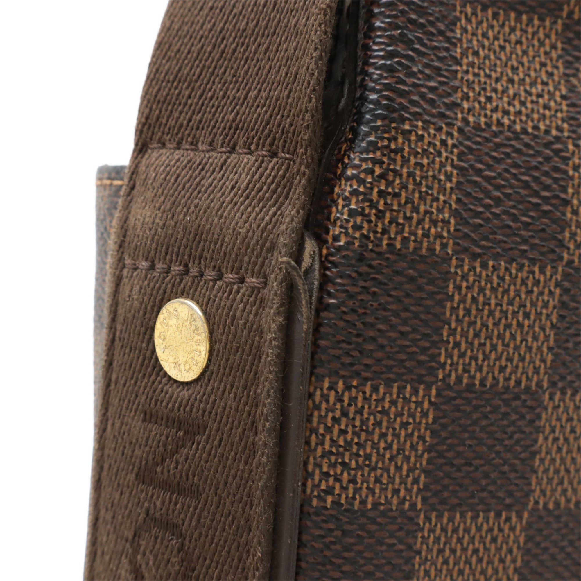 Louis Vuitton Brown Pvc Shoulder Bag (Pre-Owned)