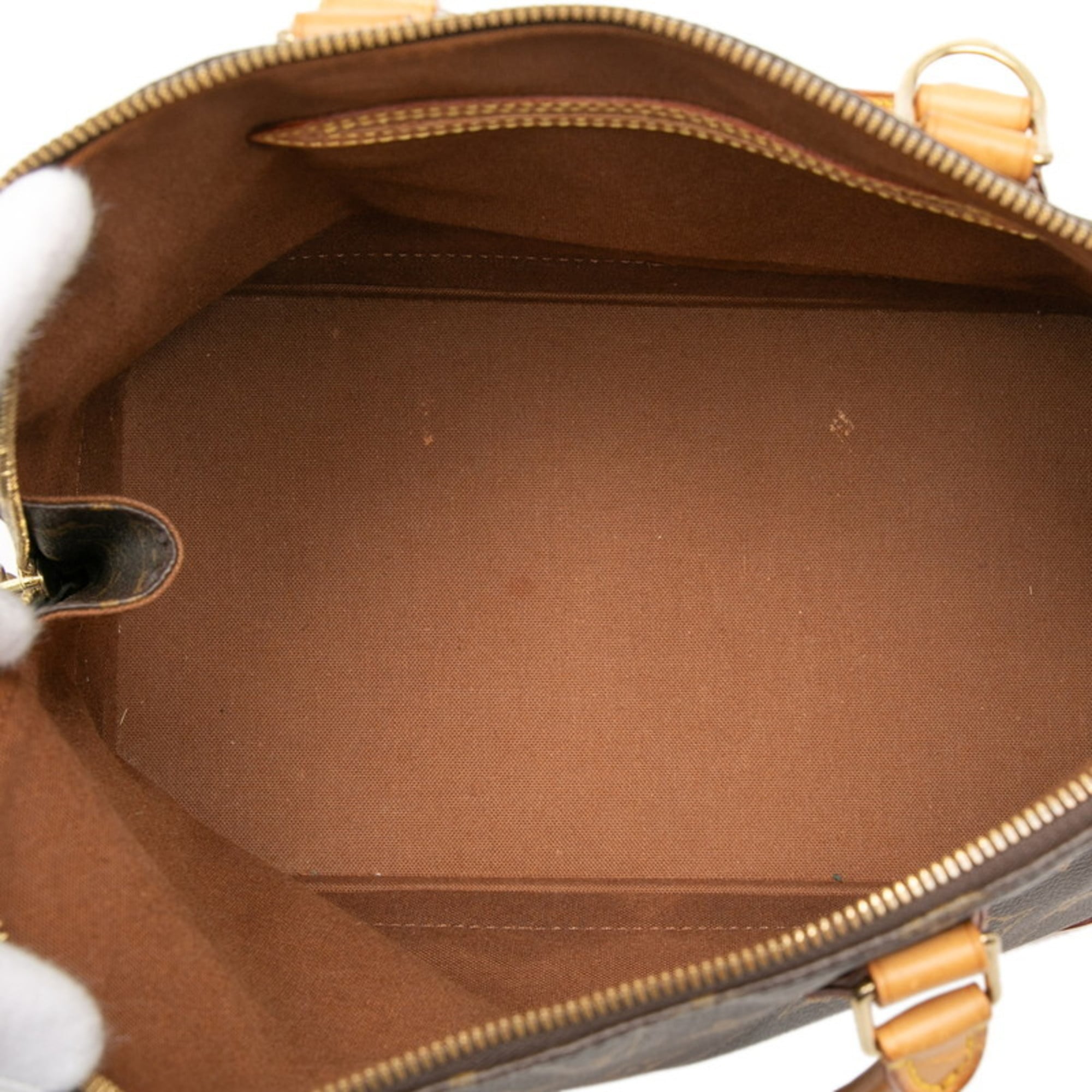 Louis Vuitton Brown Pvc Leather Handbag (Pre-Owned)