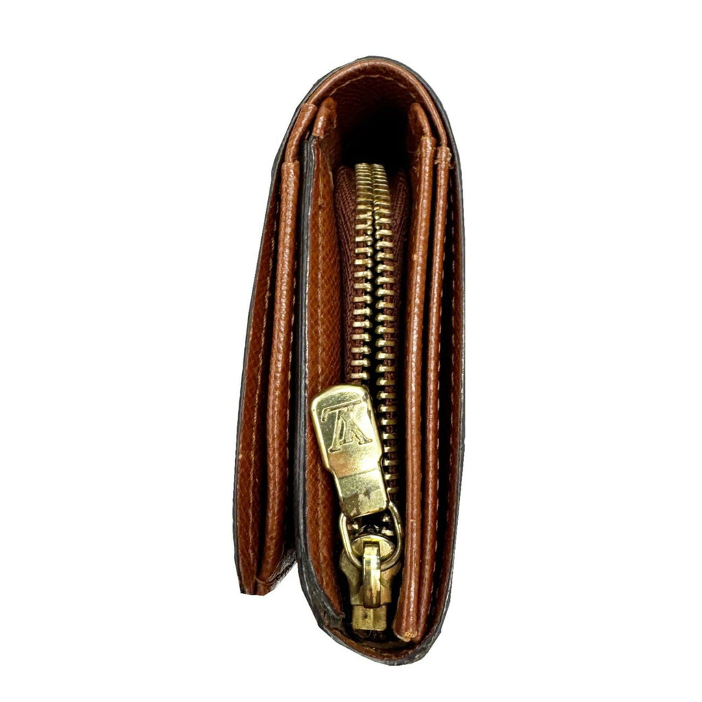 Louis Vuitton Brown Monogram Wallet (Bi-Fold) (Pre-Owned)