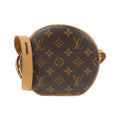Louis Vuitton Marron Coated Canvas Shoulder Bag (Pre-Owned)