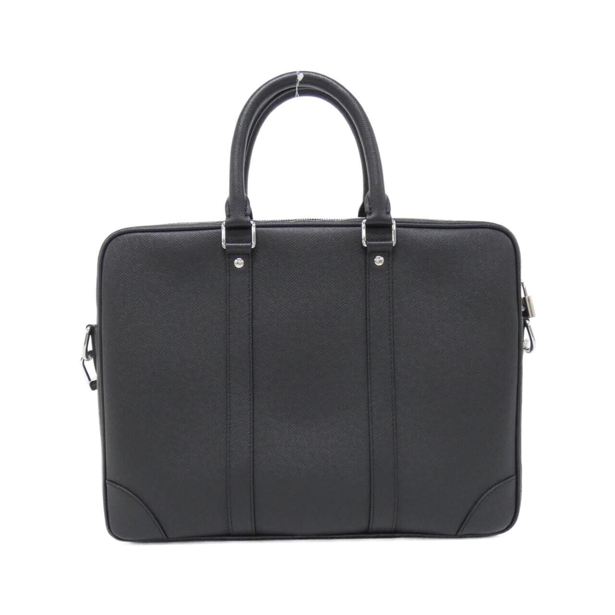Louis Vuitton Silver Leather Handbag (Pre-Owned)