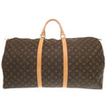 Louis Vuitton Brown Monogram Canvas Boston Bag (Pre-Owned)