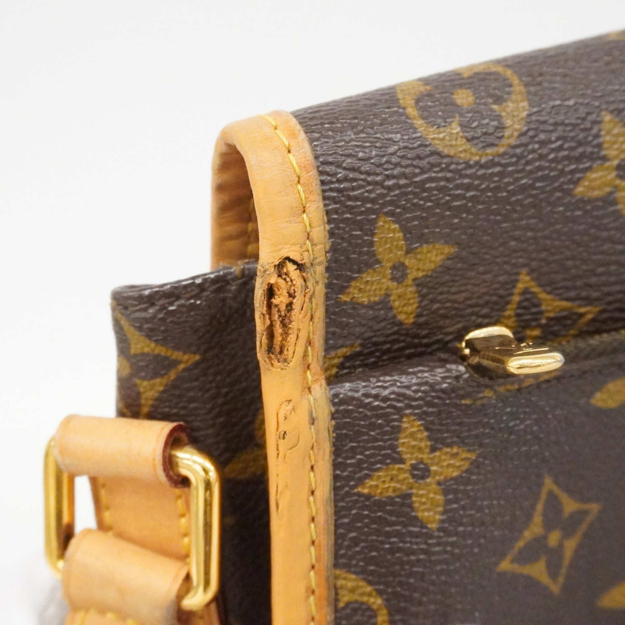 Menilmontant Handbag Monogram Canvas MM