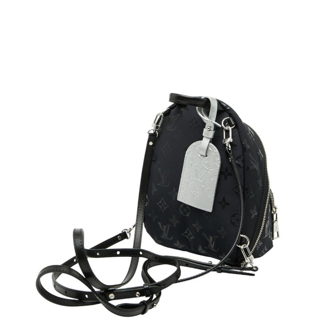 Louis Vuitton Black Noir Nylon Backpack (Pre-Owned)