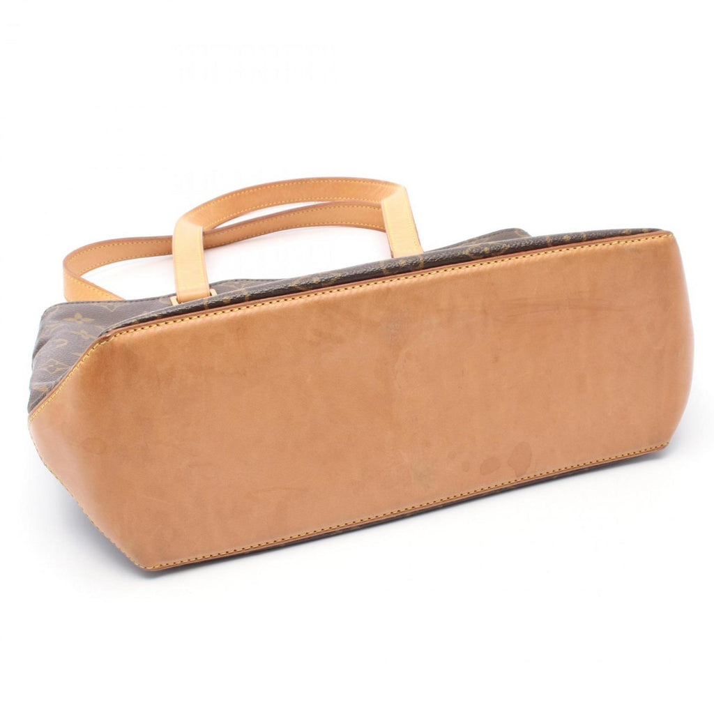Louis Vuitton Monogram Brown Coated Canvas Leather Shoulder Bag (Pre-Owned)