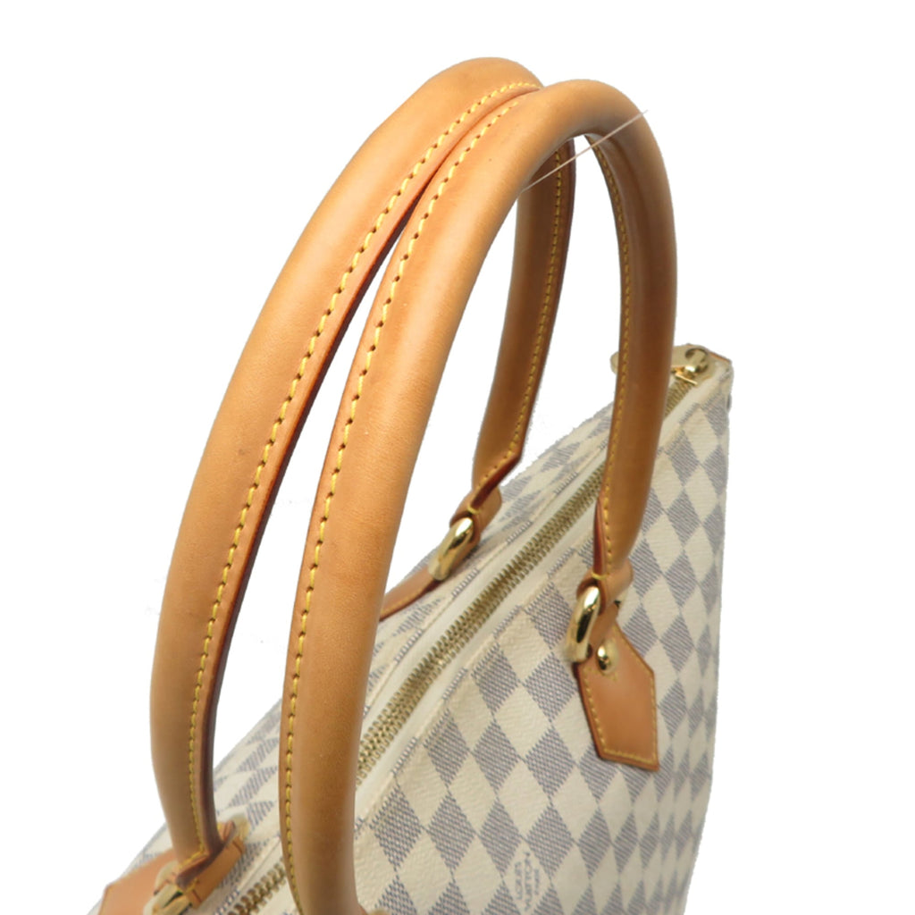 Louis Vuitton White Damier Azur Tote Bag (Pre-Owned)