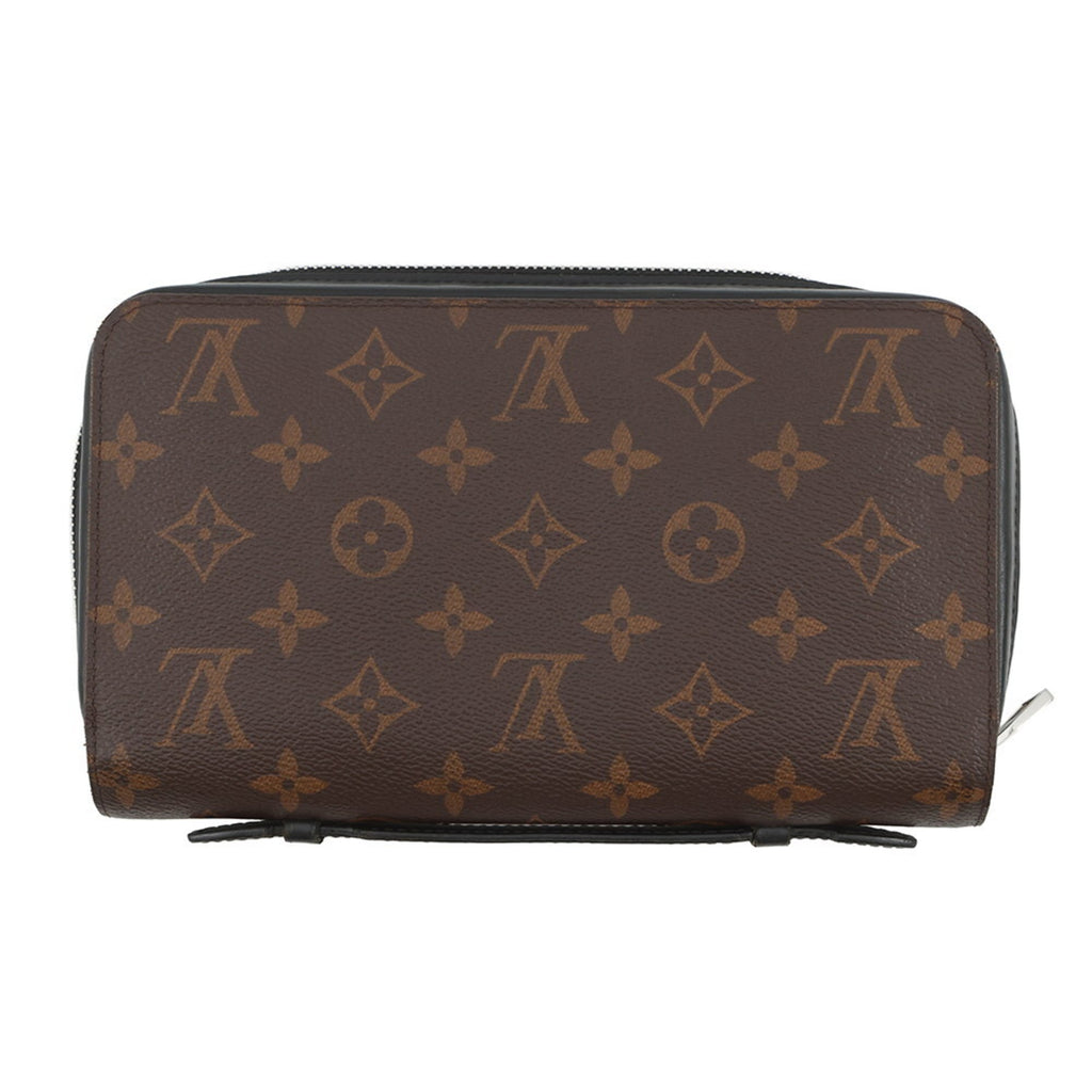 Louis Vuitton Monogram Macassar Noir Monogram Coin Purse/Coin Case (Pre-Owned)