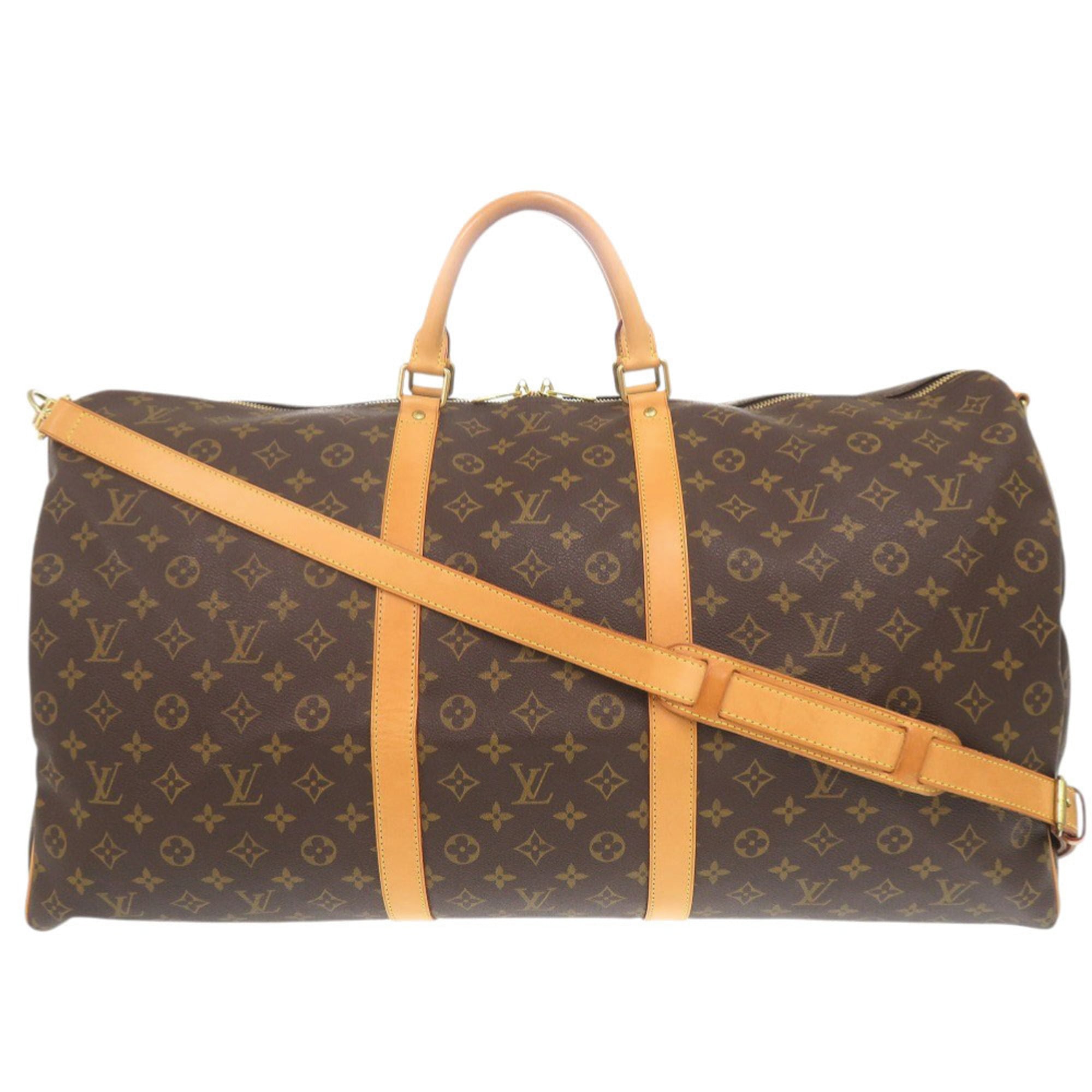 Louis Vuitton Brown Monogram Monogram Boston Bag (Pre-Owned)