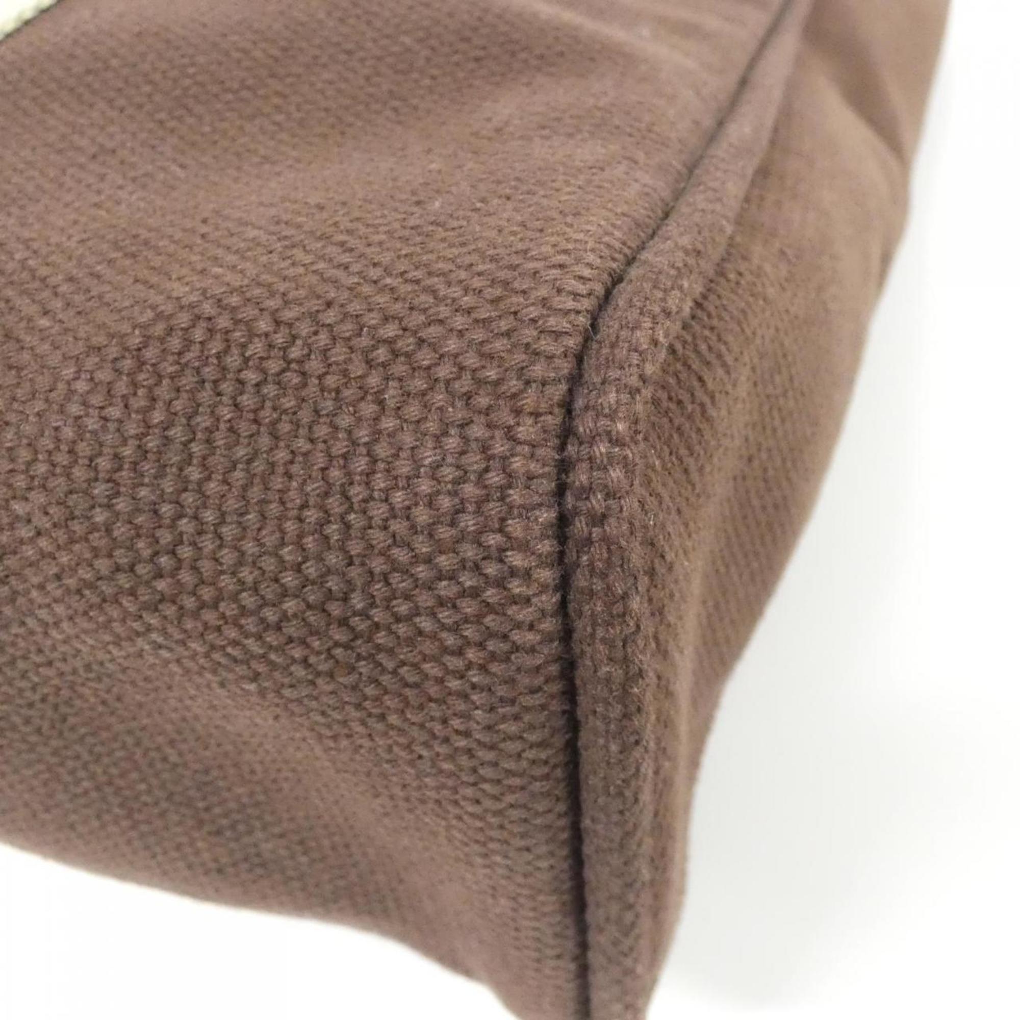 Louis Vuitton Mocha Canvas Handbag (Pre-Owned)