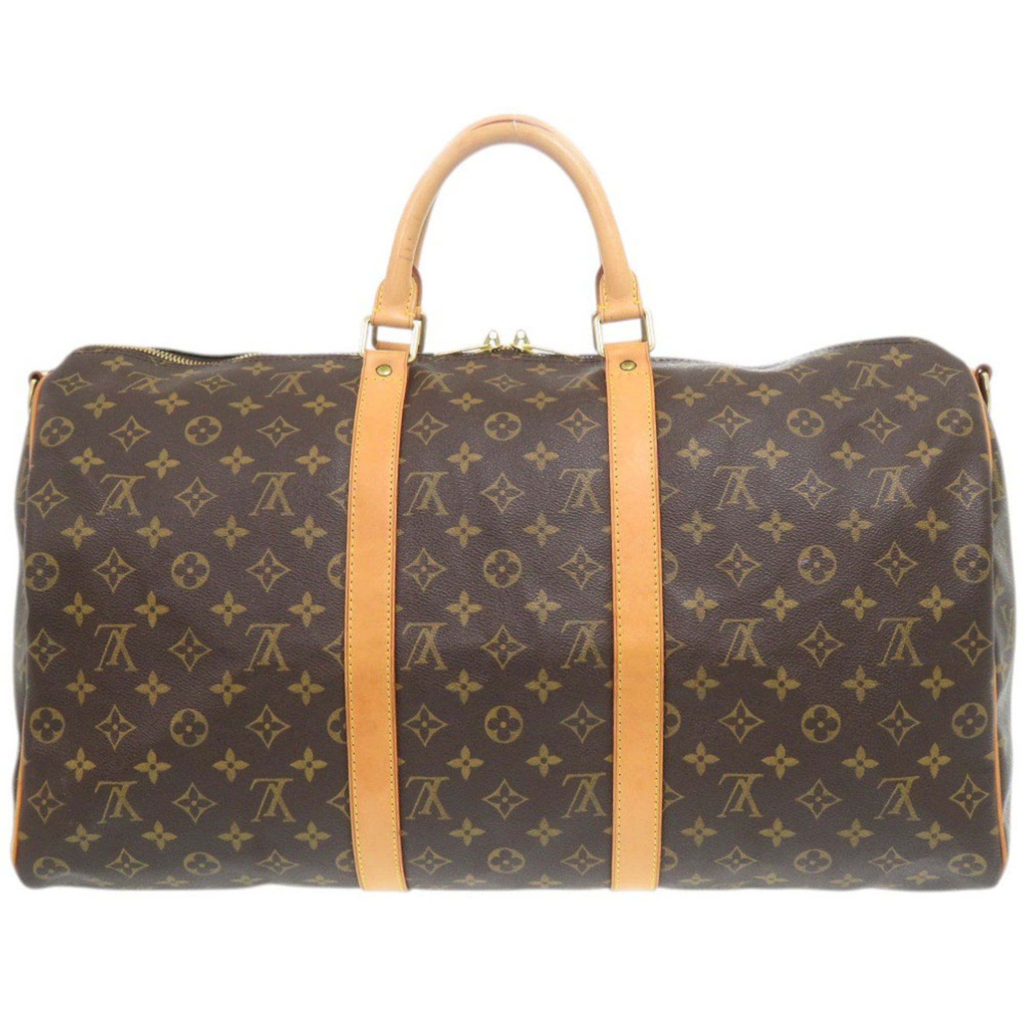 Louis Vuitton Brown Monogram Boston Bag (Pre-Owned)