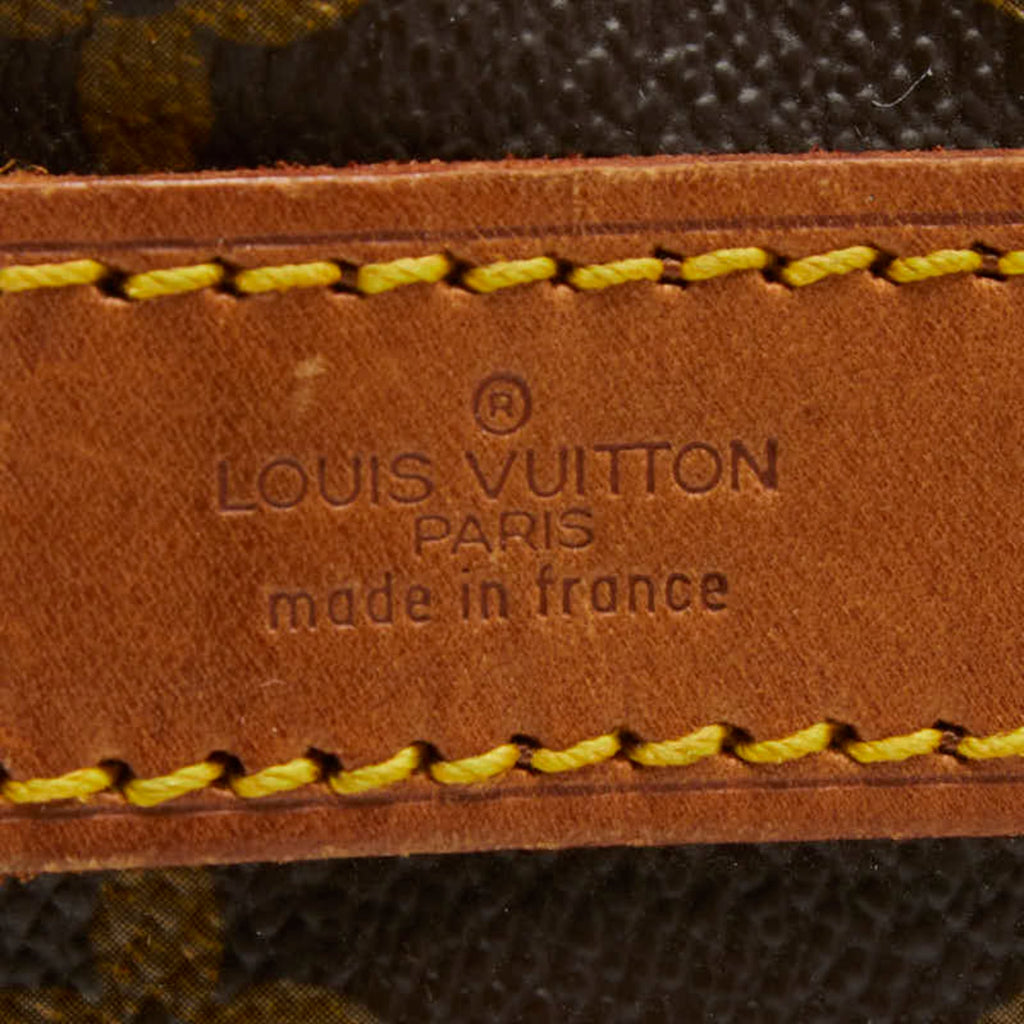 Louis Vuitton Monogram Brown Pvc Leather Boston Bag Shoulder Bag (Pre-Owned)