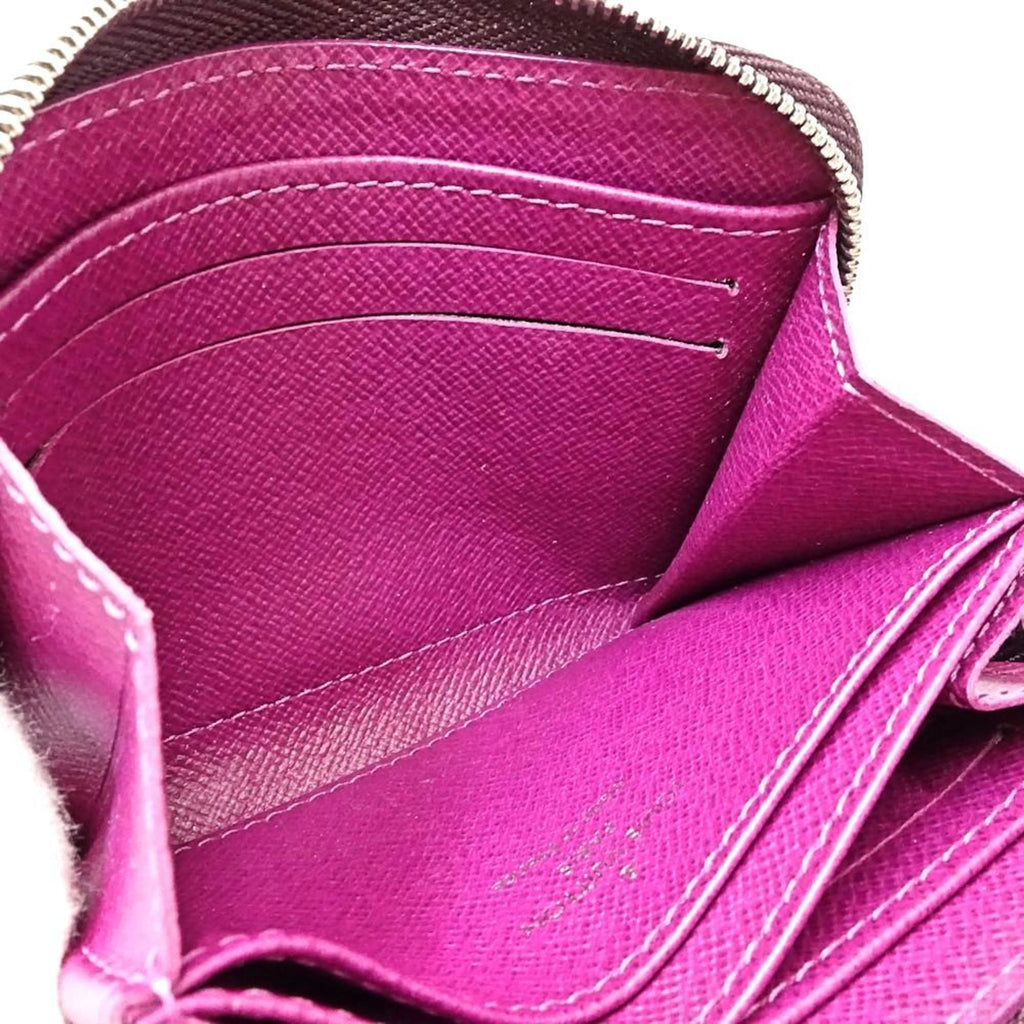 Louis Vuitton Cassis Leather Coin Purse/Coin Case (Pre-Owned)
