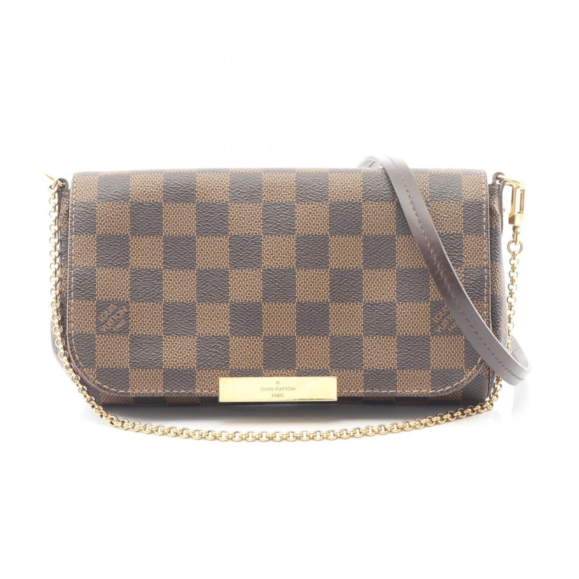 Louis Vuitton Brown Coated Canvas Leather Handbag (Pre-Owned)