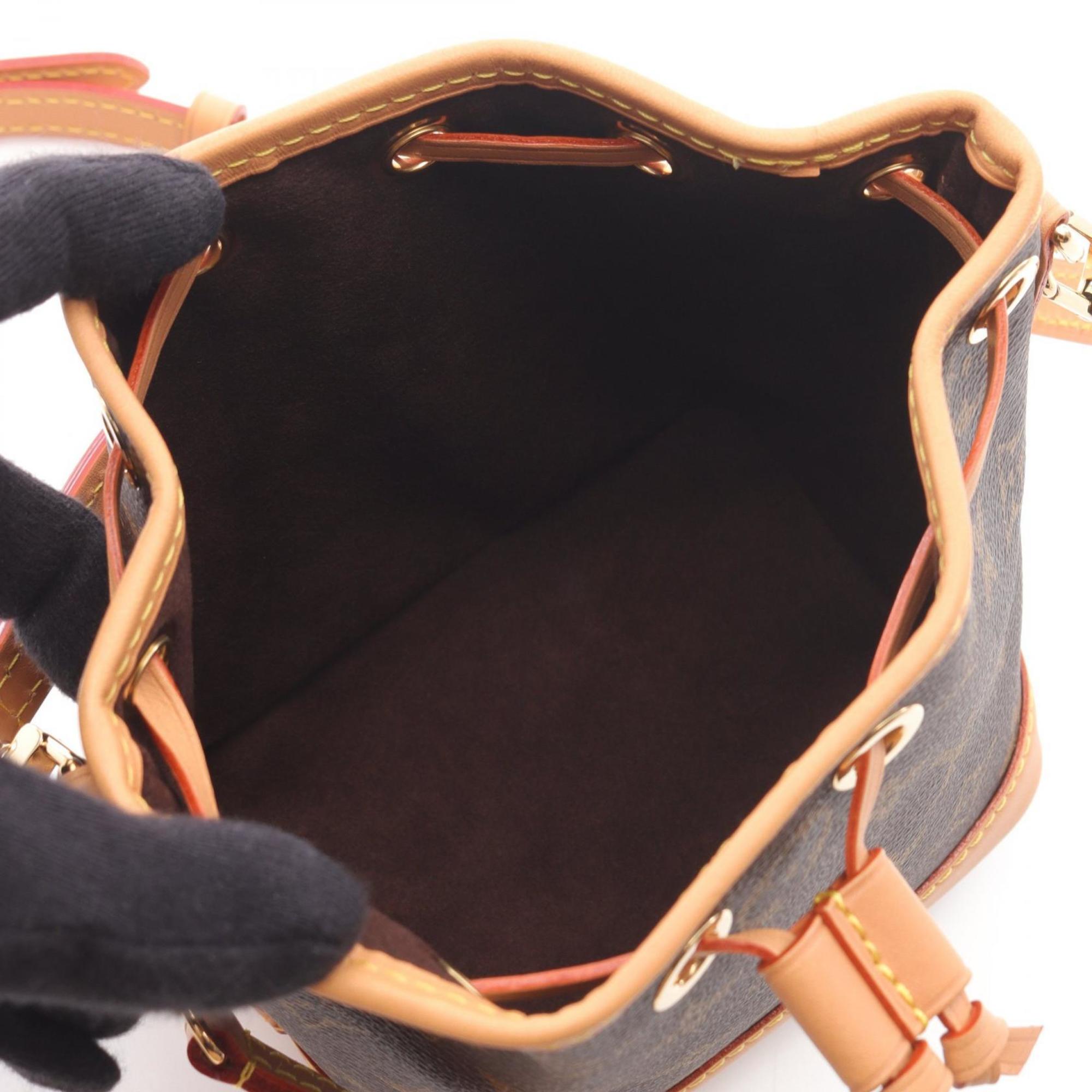Louis Vuitton Brown Coated Canvas Leather Handbag (Pre-Owned)
