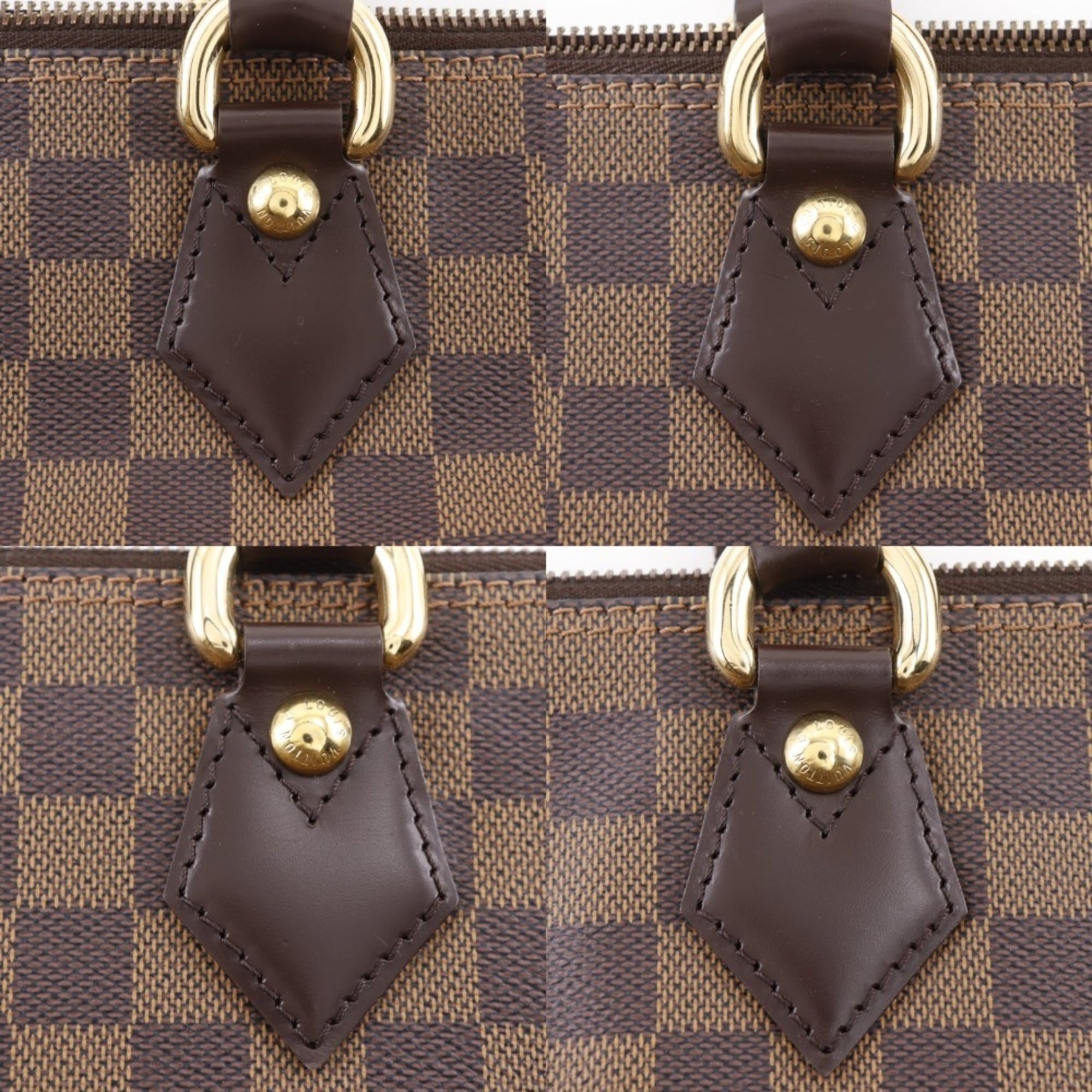 Louis Vuitton Brown Damier Canvas Tote Bag (Pre-Owned)