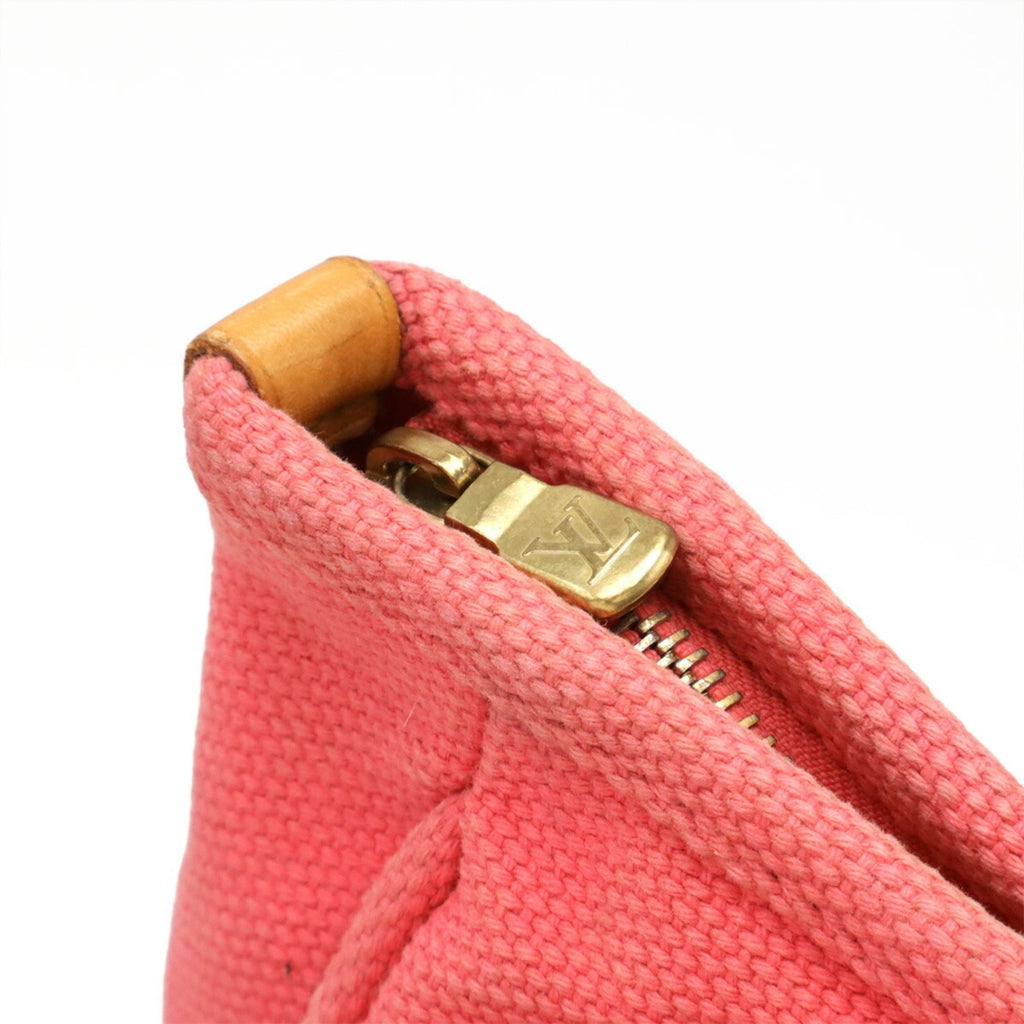 Louis Vuitton Rose Canvas Shoulder Bag Tote Bag (Pre-Owned)