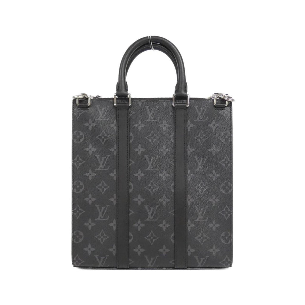 Louis Vuitton Black Coated Canvas Handbag (Pre-Owned)