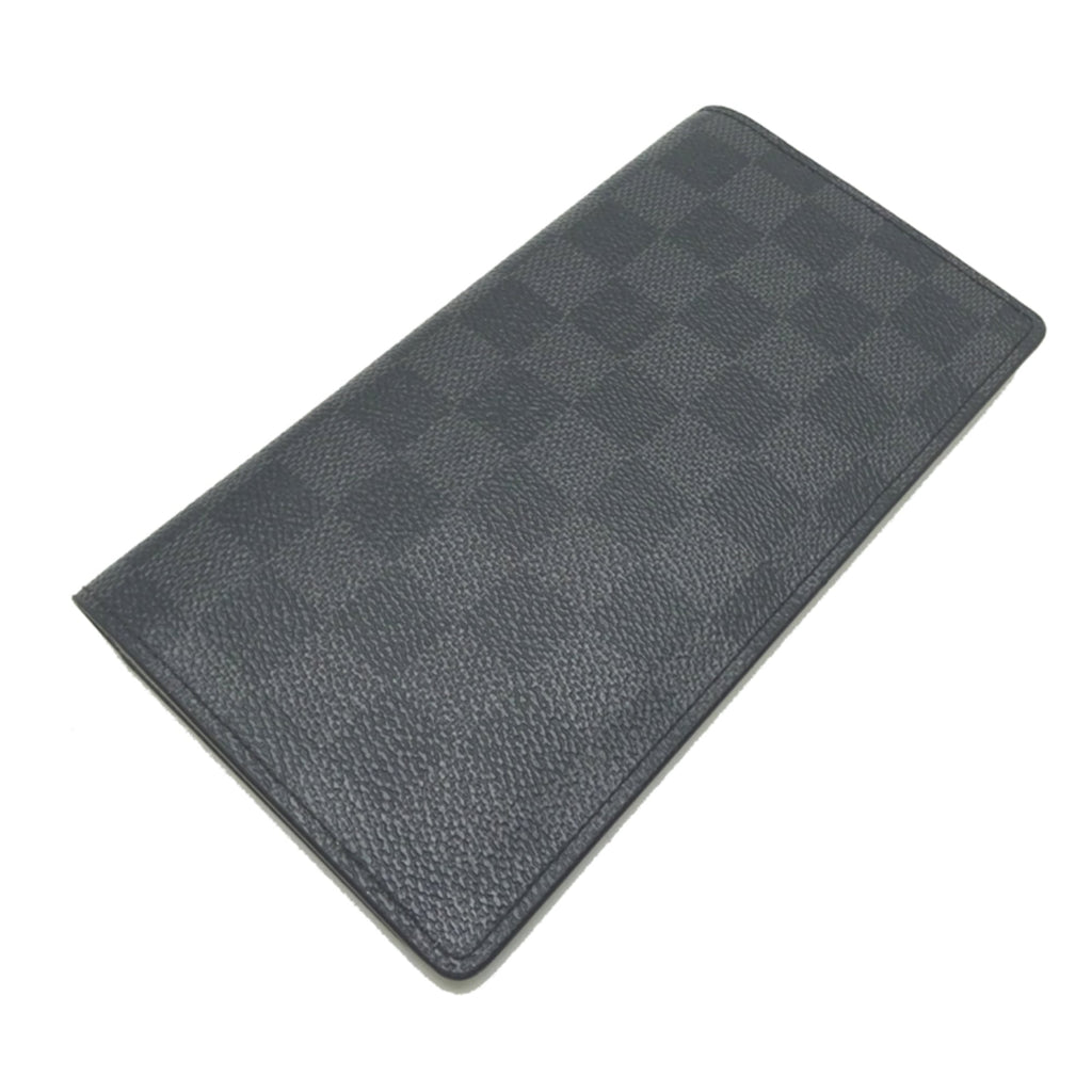 Louis Vuitton Damier Graphite Black Damier Graphite Wallet (Bi-Fold) (Pre-Owned)