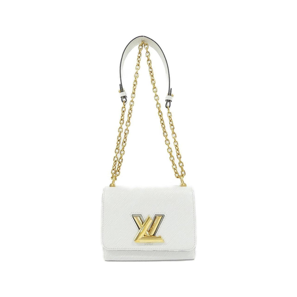 Louis Vuitton Blanc Leather Shoulder Bag (Pre-Owned)