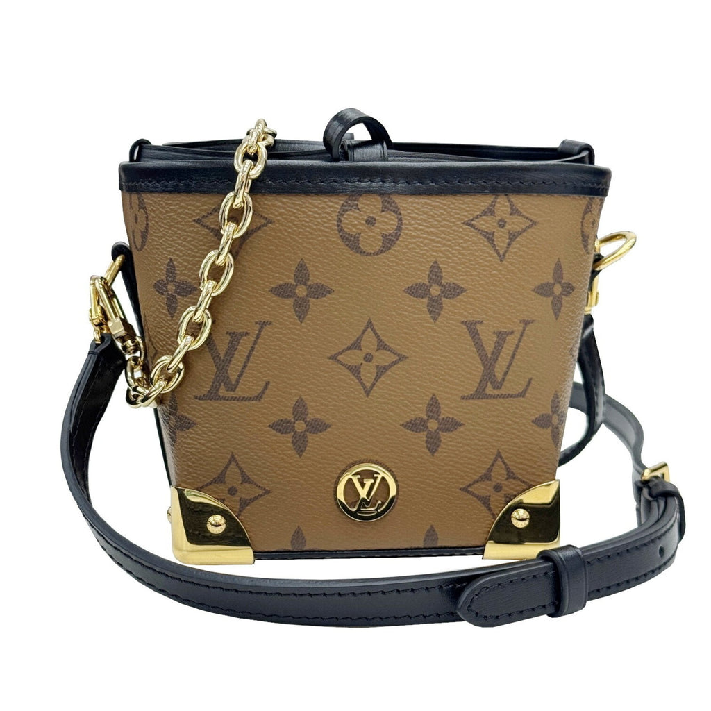 Louis Vuitton Monogram Reverse Brown Monogram Reverse Handbag Shoulder Bag (Pre-Owned)