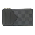 Louis Vuitton Damier Graphite Black Damier Graphite Coin Purse/Coin Case (Pre-Owned)