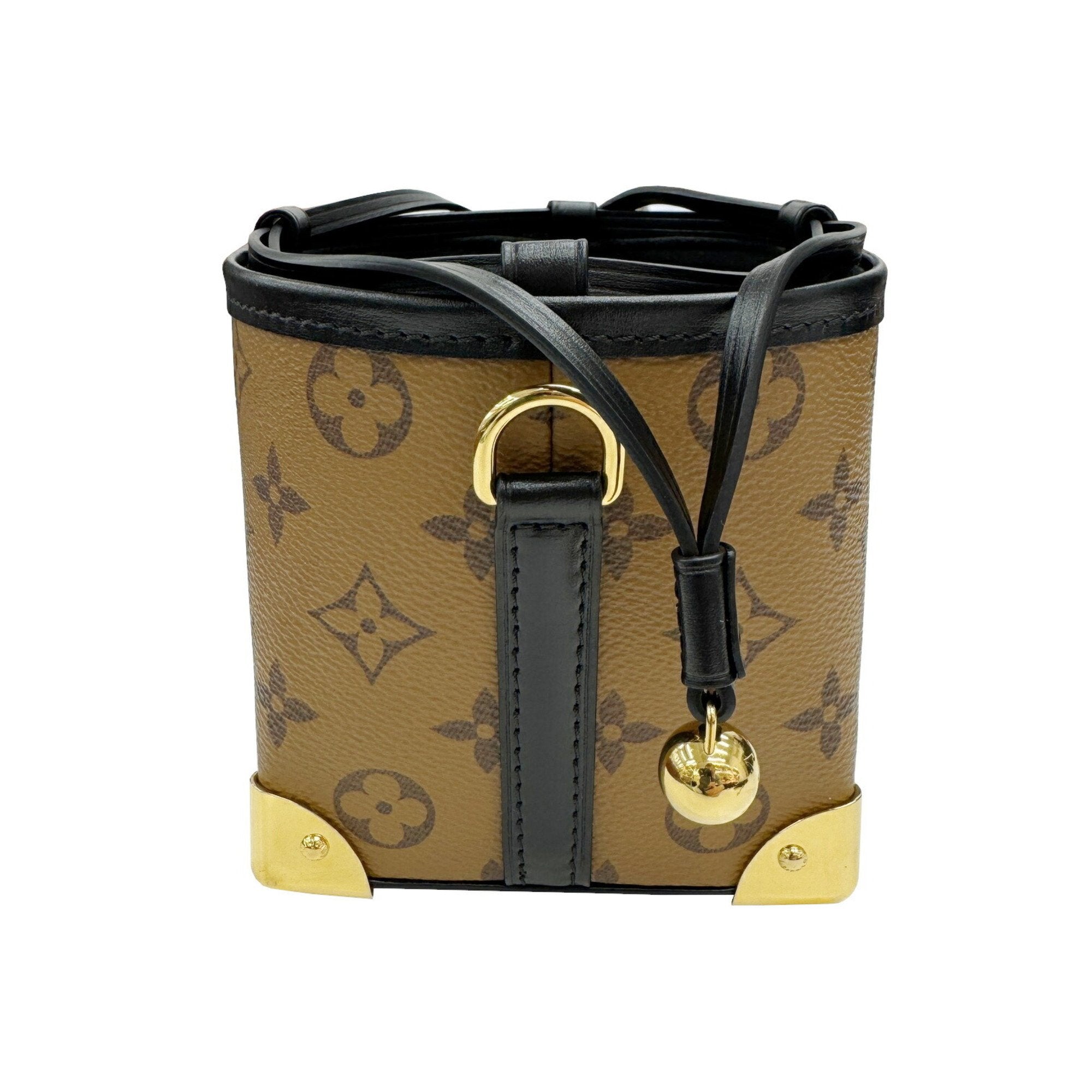 Louis Vuitton Monogram Reverse Brown Monogram Reverse Handbag Shoulder Bag (Pre-Owned)