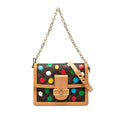 Louis Vuitton Brown Multi-Color Pvc Leather Handbag Shoulder Bag (Pre-Owned)
