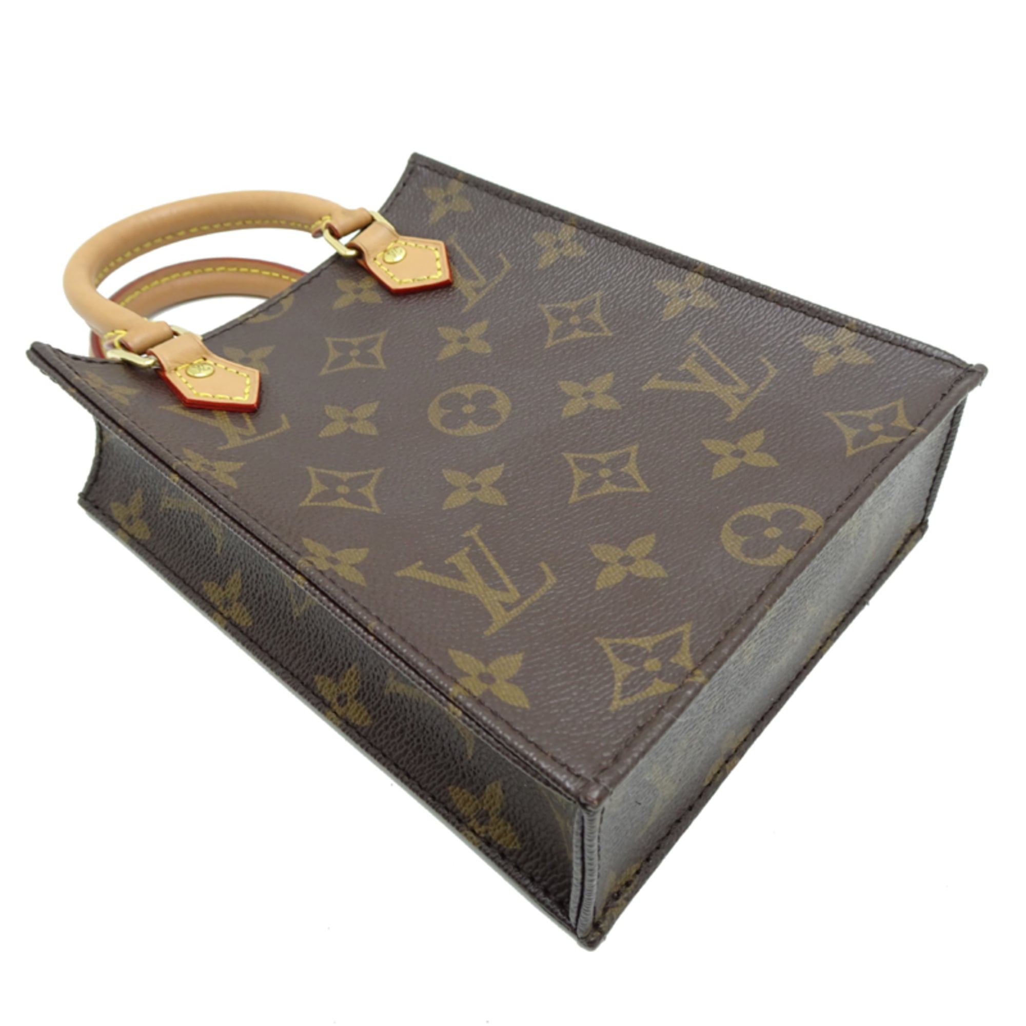 Louis Vuitton Brown Monogram Handbag (Pre-Owned)