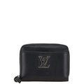 Louis Vuitton Black Noir Leather Coin Purse/Coin Case (Pre-Owned)