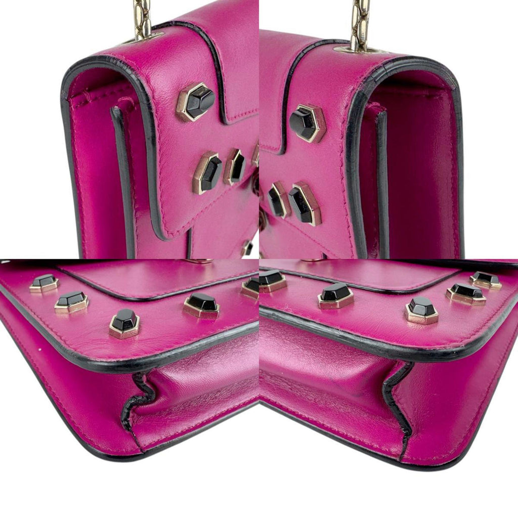 Serpenti Forever Shoulder Bag Embellished Leather Small