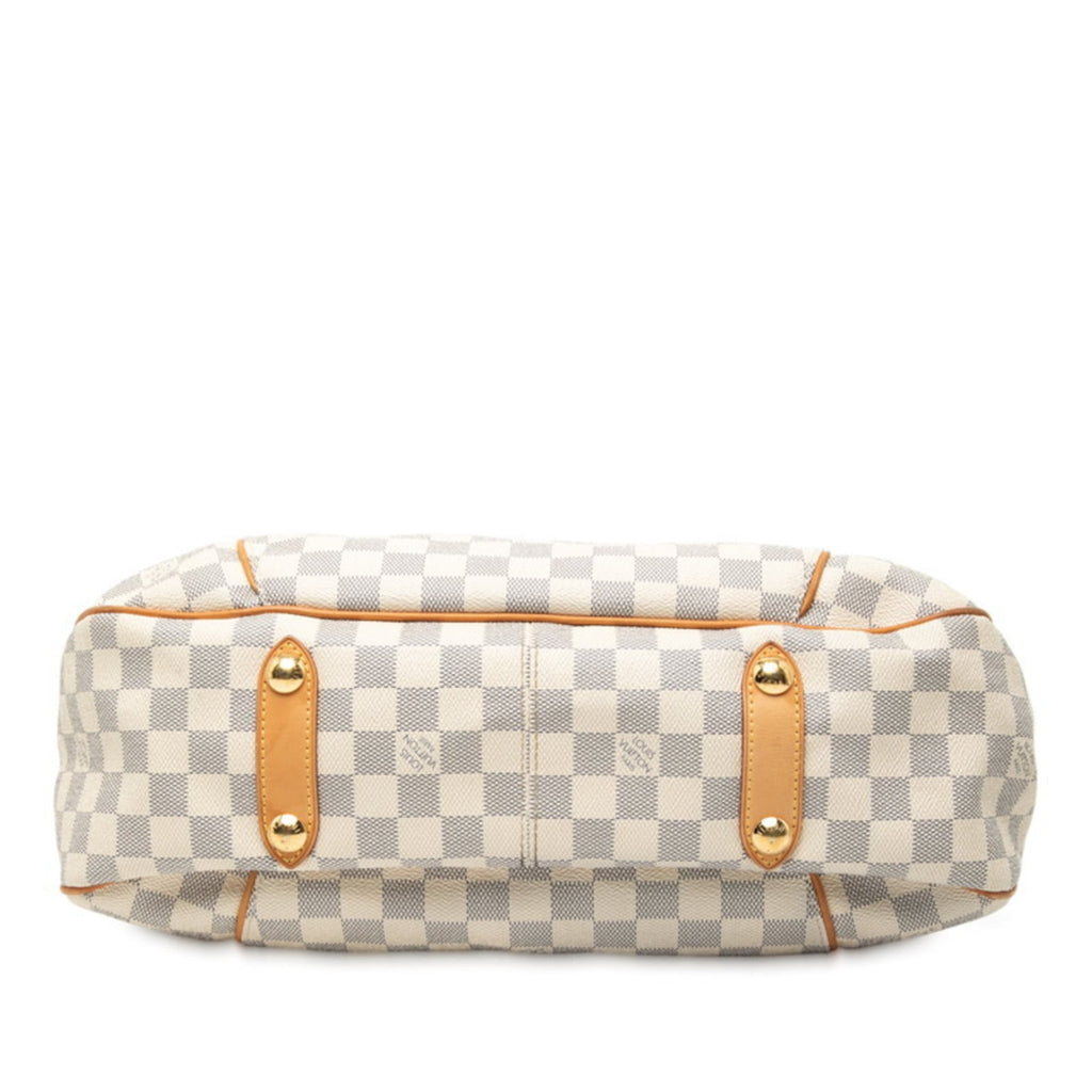 Louis Vuitton White Pvc Leather Shoulder Bag (Pre-Owned)