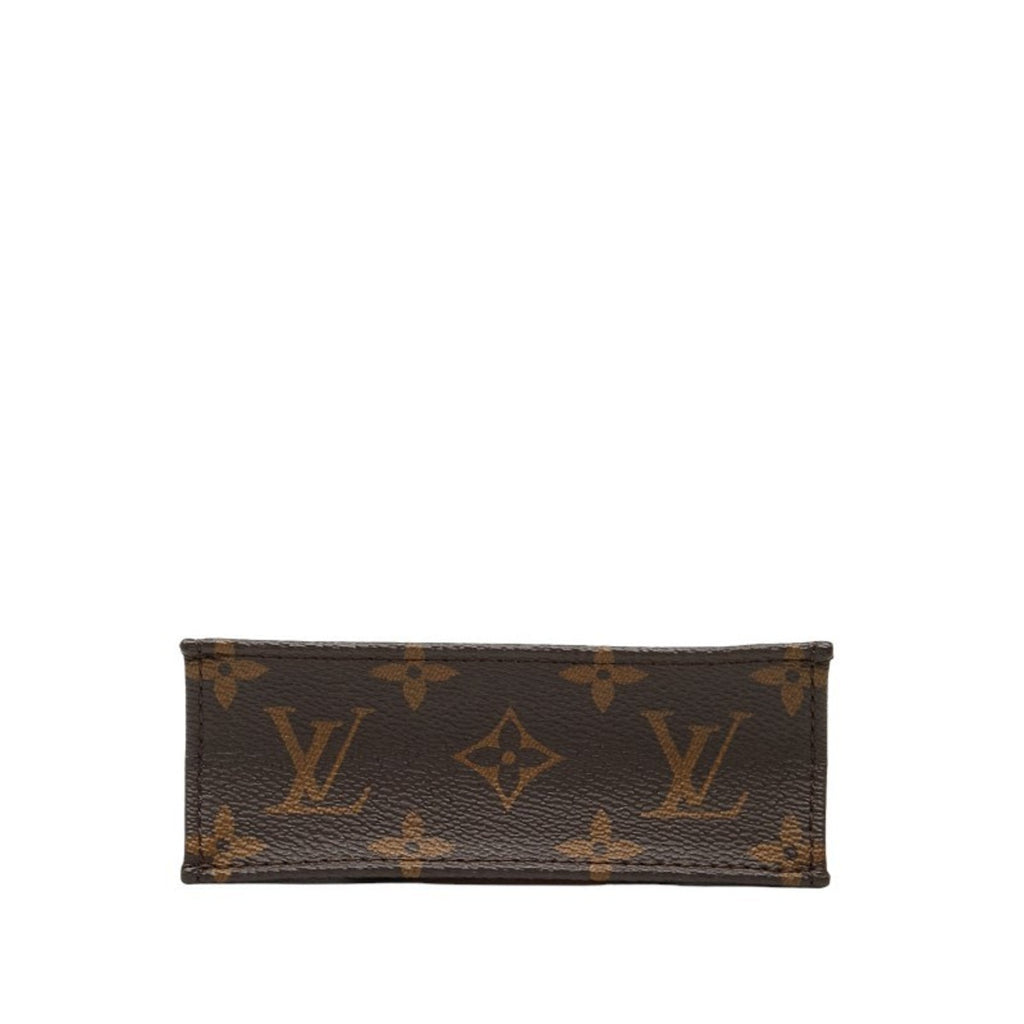 Louis Vuitton Brown Pvc Leather Handbag Shoulder Bag (Pre-Owned)