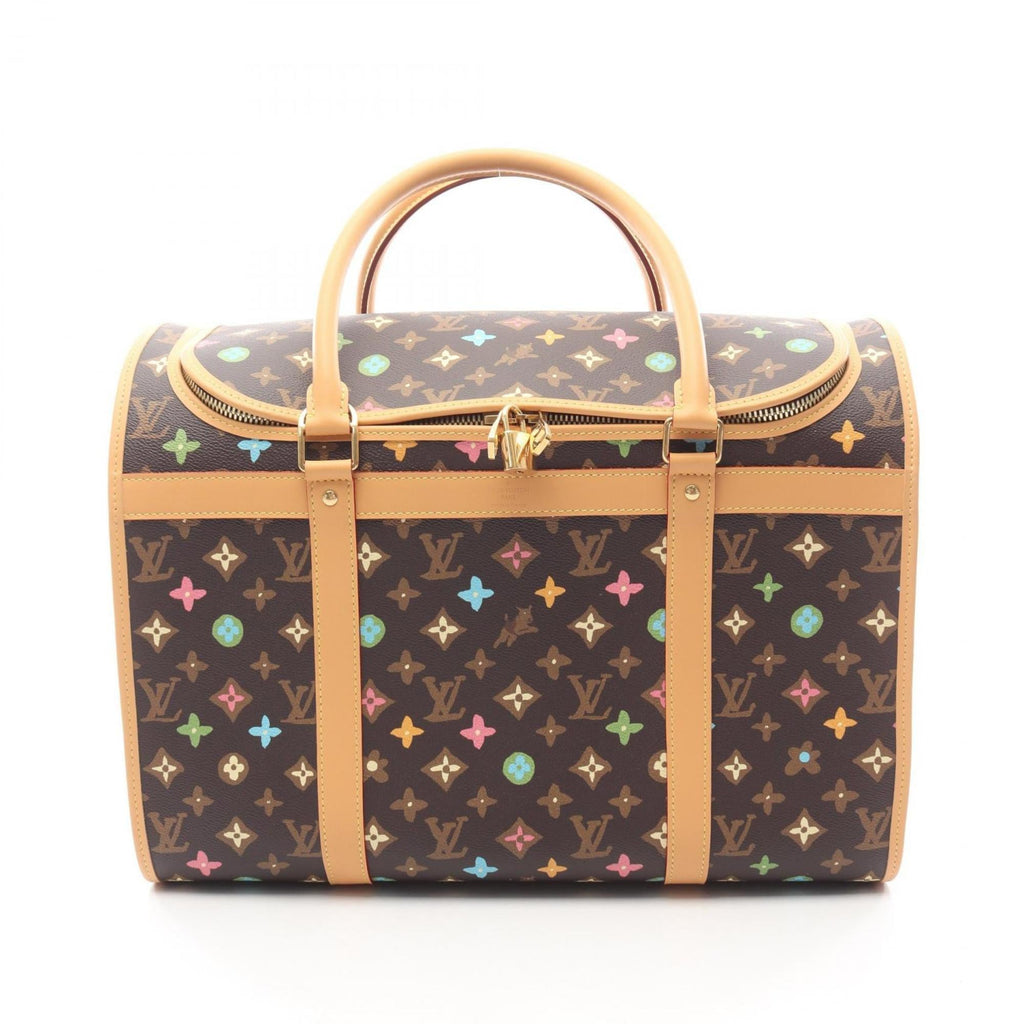 Louis Vuitton Brown Multi-Color Pvc Leather Handbag (Pre-Owned)