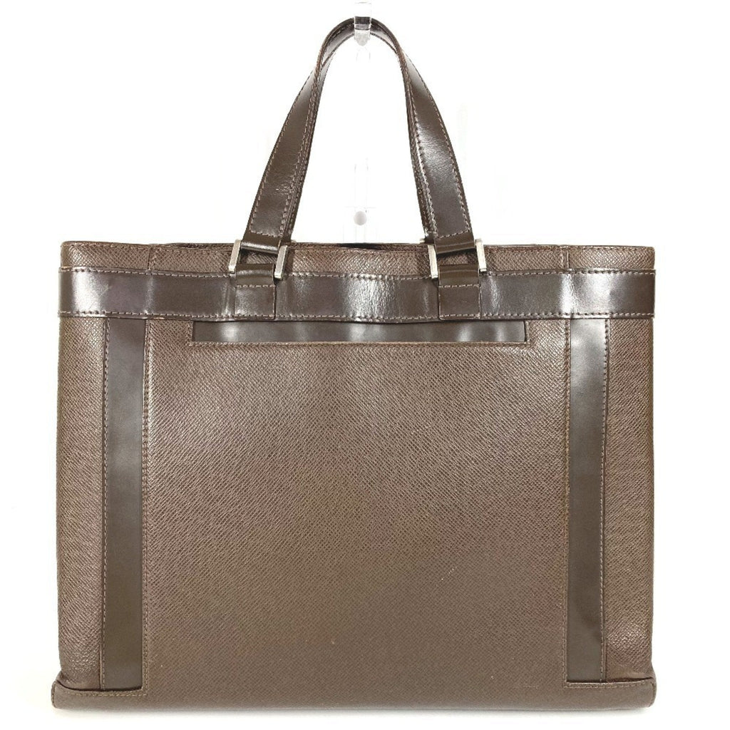 Louis Vuitton Brown Grizzly Taiga Leather Handbag Tote Bag (Pre-Owned)