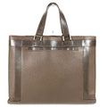 Louis Vuitton Brown Grizzly Taiga Leather Handbag Tote Bag (Pre-Owned)