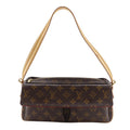 Louis Vuitton Brown Monogram Canvas Shoulder Bag (Pre-Owned)