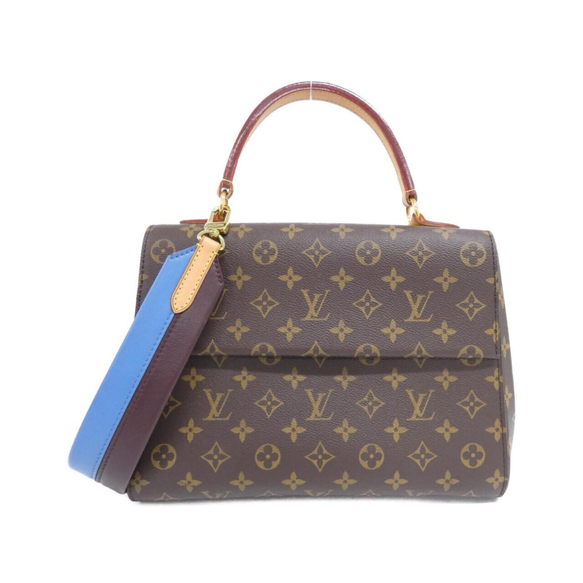 Louis Vuitton Marron Coated Canvas Handbag (Pre-Owned)