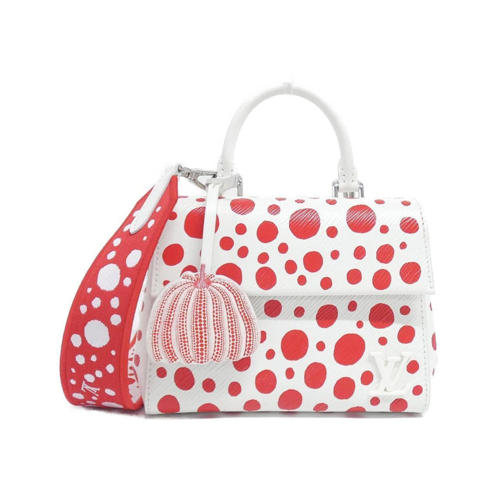 Louis Vuitton Blanc Rouge Leather Handbag (Pre-Owned)