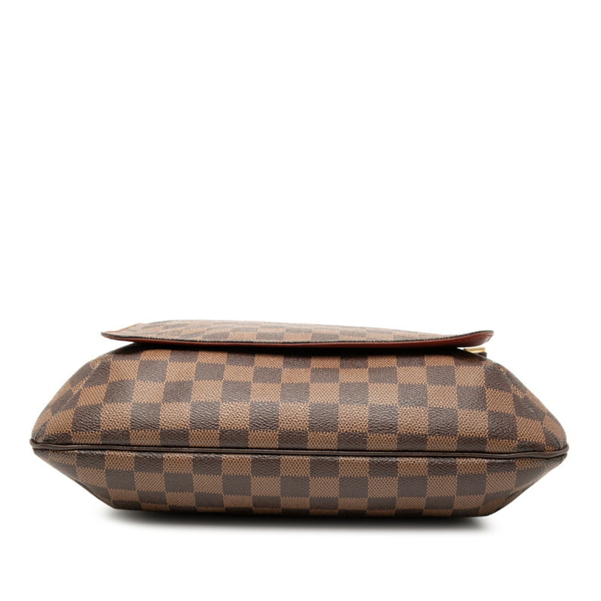 Louis Vuitton Brown Pvc Leather Shoulder Bag (Pre-Owned)