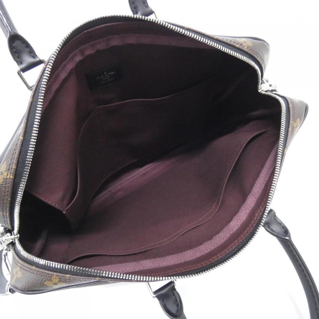 Louis Vuitton Marron Coated Canvas Handbag (Pre-Owned)