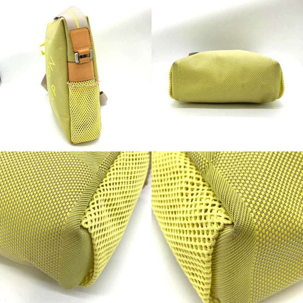 Louis Vuitton Damier Geant Gray Yellow Damier Geant Pochette Shoulder Bag (Pre-Owned)