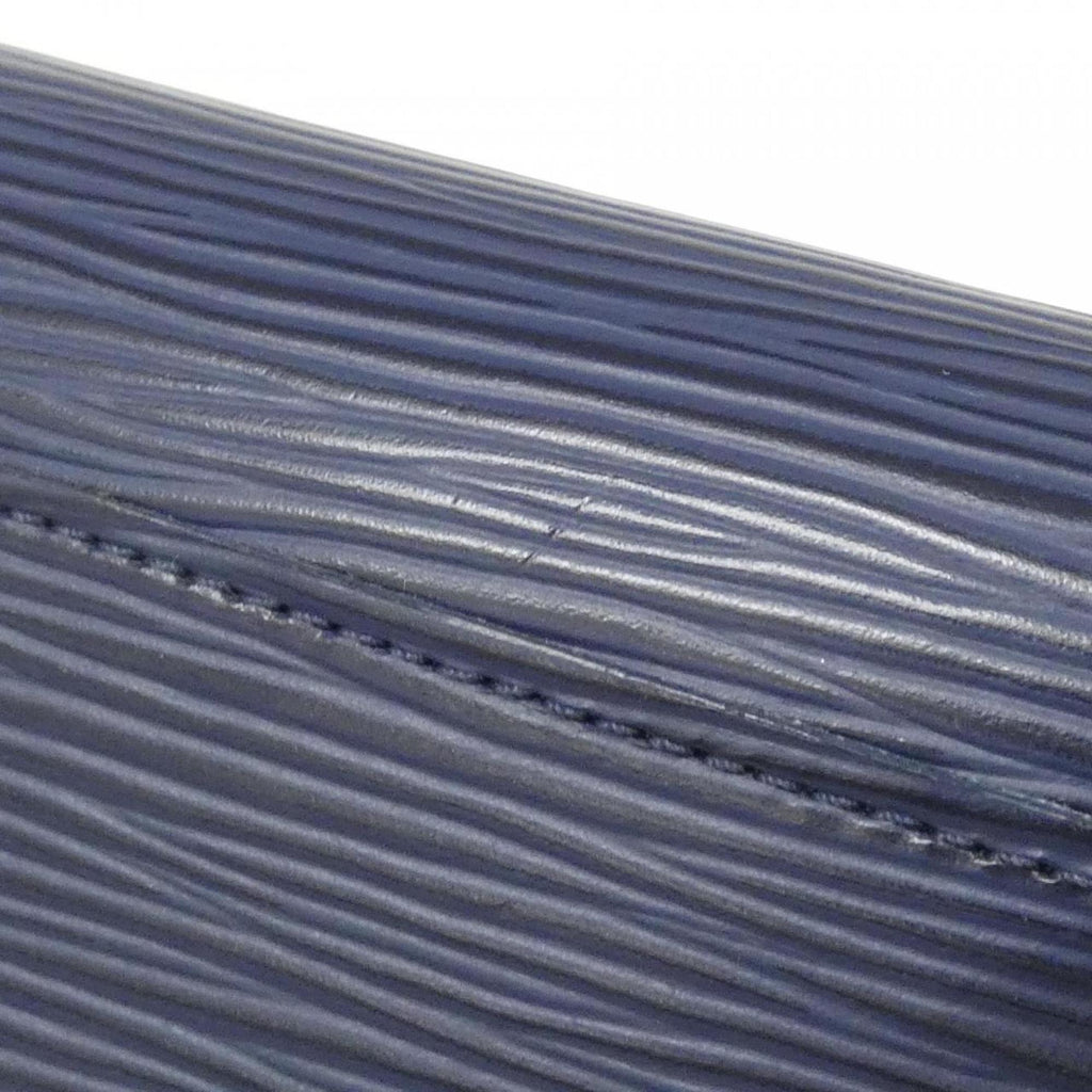Louis Vuitton Indigo Leather Long Wallet (Bi-Fold) (Pre-Owned)