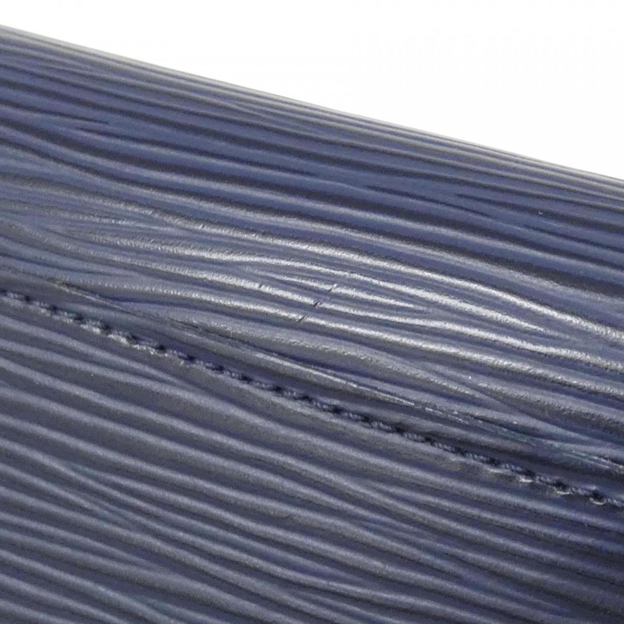 Louis Vuitton Indigo Leather Long Wallet (Bi-Fold) (Pre-Owned)