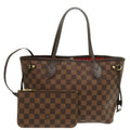 Louis Vuitton Cerise Damier Canvas Pouch Tote Bag (Pre-Owned)