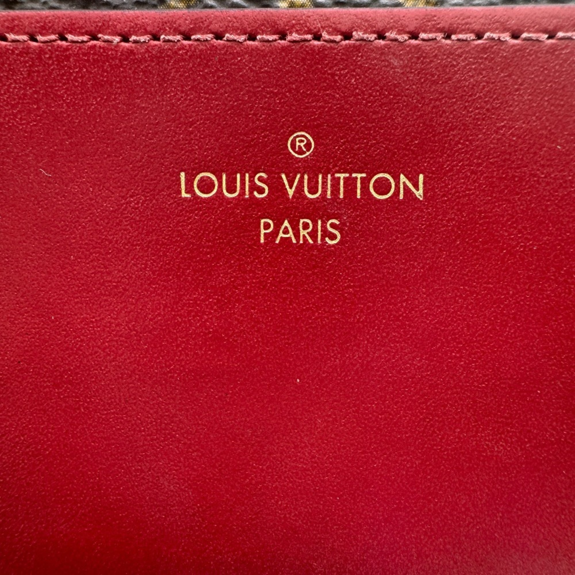 Louis Vuitton Pink Leather Wallet (Bi-Fold) (Pre-Owned)